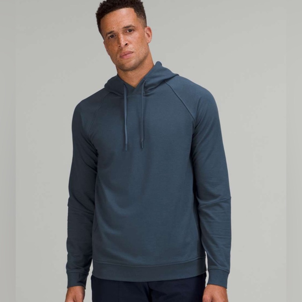 Lululemon city sweat pullover hoodie iron blue
